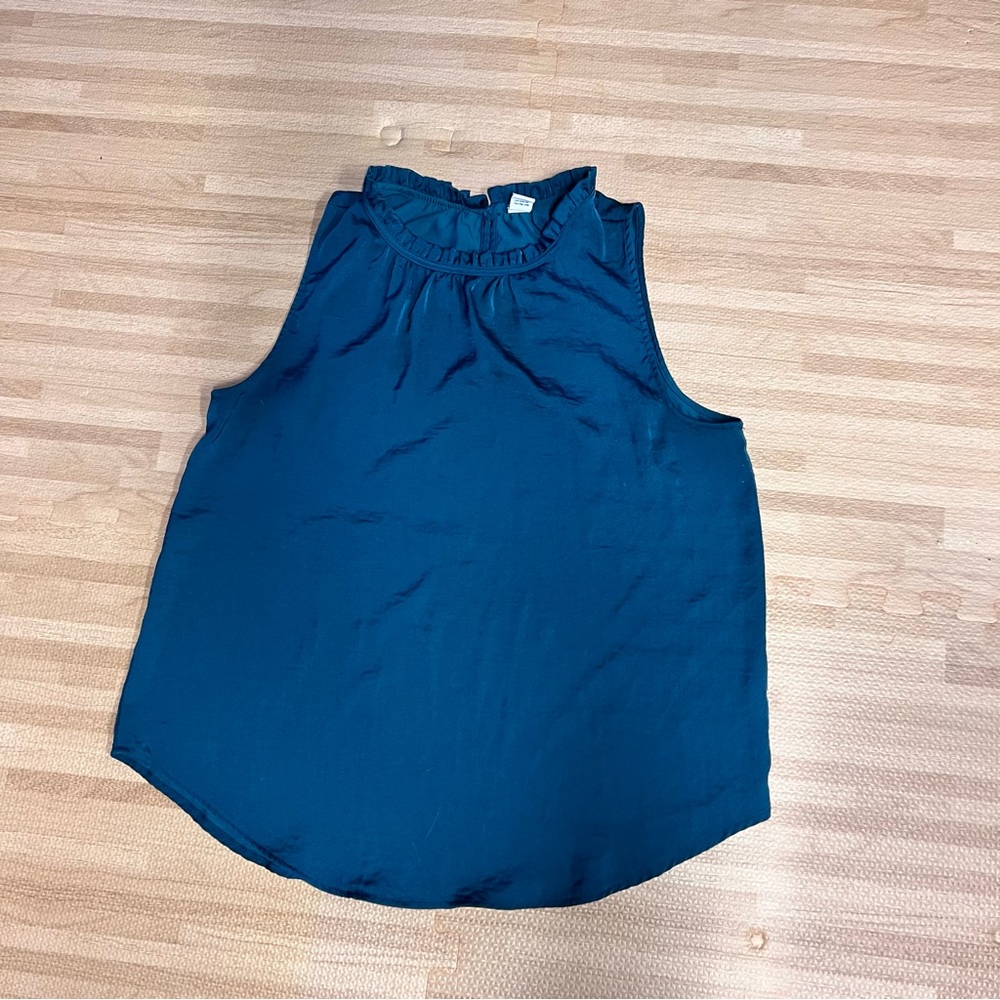 Old Navy Teal Sleeveless Blouse